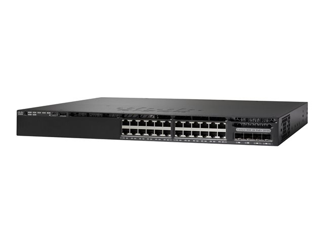 Cisco Catalyst 3650-24PS-L - switch - 24 ports - Managed - rack-mountable