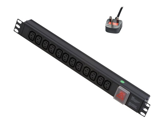 LINDY Horizontal Mount PDU - power distribution strip