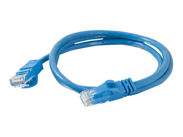 C2G Cat6 Booted Unshielded (UTP) Network Patch Cable - patch cable - 50 m - blue