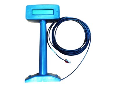 Zebra Scale Single Display with Pole - Dual Interval - barcode scanner remote display