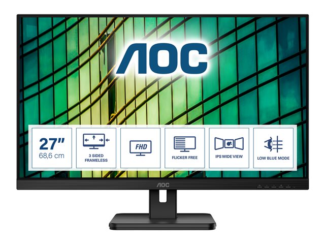 AOC 27E2QAE - LED monitor - Full HD (1080p) - 27"