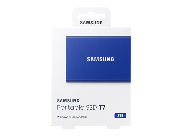 Samsung T7 MU-PC2T0H - SSD - 2 TB - USB 3.2 Gen 2