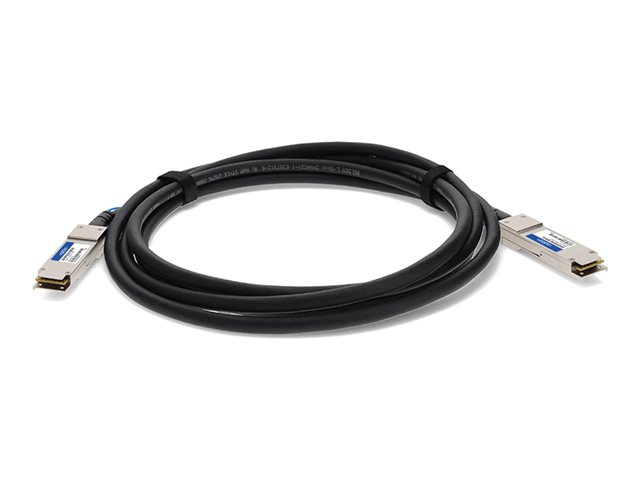AddOn - 100GBase-CU direct attach cable - TAA Compliant - QSFP28 to QSFP28 - 50 cm - twinaxial - passive