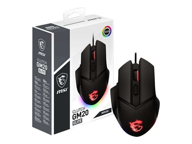 MSI Clutch GM20 Gaming - mouse - USB