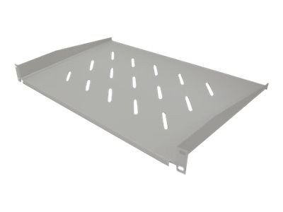 Intellinet 19" Cantilever Shelf, 1U, Shelf Depth 300mm, Vented, Max 25kg, Grey, Three Year Warranty - rack shelf - 1U