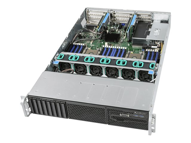 Intel Server System R2208WFTZSR - Server - rack-mountable 2U - 2-way - no CPU - RAM 0 GB - SATA - hot-swap 2.5" bay(s) - no HDD - Gigabit Ethernet, 10 Gigabit Ethernet - monitor: none
