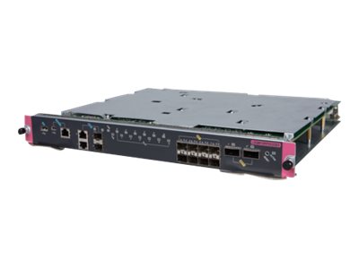 HPE 2.4Tbps Fabric with 8-port 1/10GbE SFP+ and 2-port 40GbE QSFP+ Main Processing Unit - switch - plug-in module