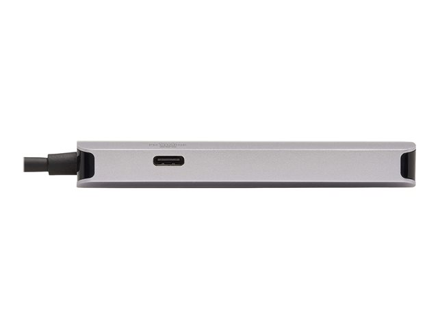 Tripp Lite USB C Hub - 3-Port USB 3.2 Gen 1, 3 USB-A Ports, GbE, Thunderbolt 3, 100W PD Charging, Aluminum Housing - docking station - USB-C / Thunderbolt 3 - GigE