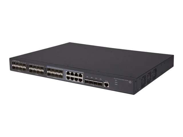 HPE 5130-24G-SFP-4SFP+ EI - Switch - L3 - Managed - 24 x Gigabit SFP + 8 x shared 10/100/1000 + 4 x 10 Gigabit Ethernet / 1 Gigabit Ethernet SFP+ - rack-mountable