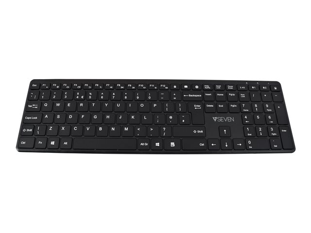 BLUETOOTH SILENT KEYBOARD UK 2.4GHZ DUAL MODE ENGLISH QWERTY