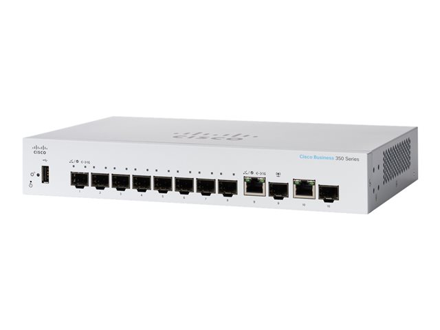 Cisco Business 350 Series CBS350-8S-E-2G - switch - 10 ports - Managed - rack-mountable