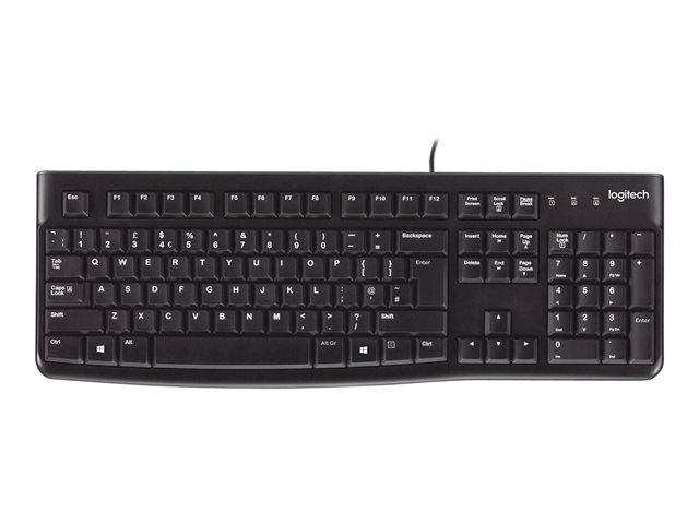 Logitech K120 - keyboard - Russian Input Device