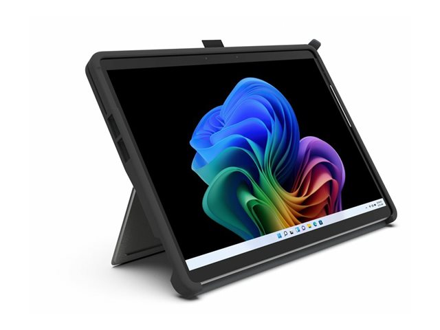 Kensington BlackBelt Rugged Case for Surface Pro 9 - Back cover for tablet - rugged - textured thermoplastic elastomer (TPE), polycarbonate, ABS plastic - black