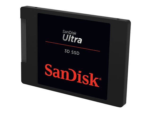 SanDisk Ultra 3D - SSD - 2 TB - internal - 2.5" - SATA 6Gb/s