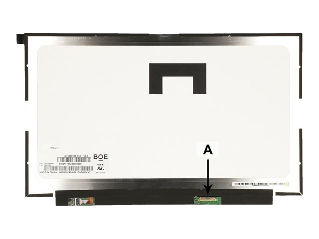 2-Power - 14" (35.6 cm) 1920x1080 FHD matte IPS HG 72% with 30 pins bottom right hand side connector LCD panel