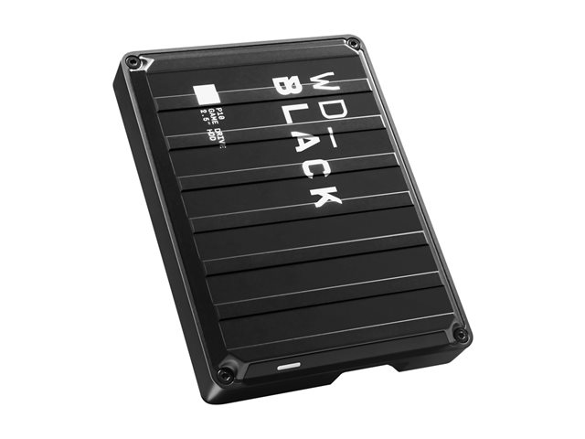 WD_BLACK P10 Game Drive WDBZ7D0060BBK - Hard drive - 6 TB - external (portable) - 2.5" - USB 3.2 Gen 1 - black