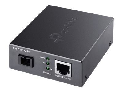 TP-Link TL-FC311A-20 V2 - fibre media converter - 1GbE