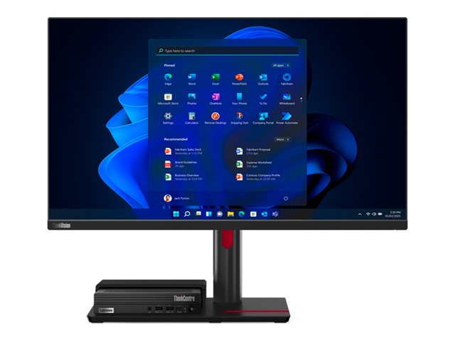 Lenovo ThinkCentre Tiny-in-One Flex 27i - LED monitor - Full HD (1080p) - 27"