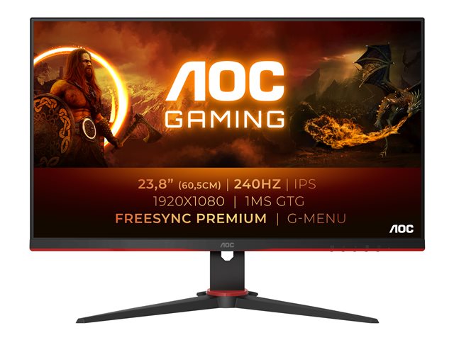 AOC Gaming 24G2ZE/BK - LED monitor - Full HD (1080p) - 23.8"