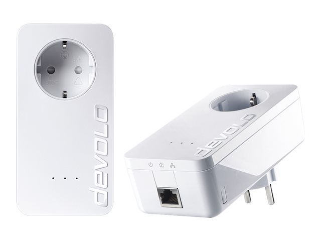devolo dLAN 650+ - Starter Kit - powerline adapter kit - wall-pluggable