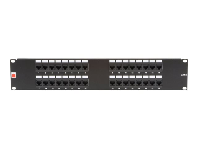 LINDY patch panel - 2U - 19"