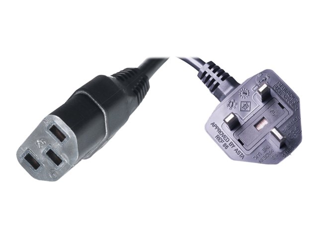 HPE - Power cable - BS 1363A (M) to power IEC 60320 C13 - 1.9 m