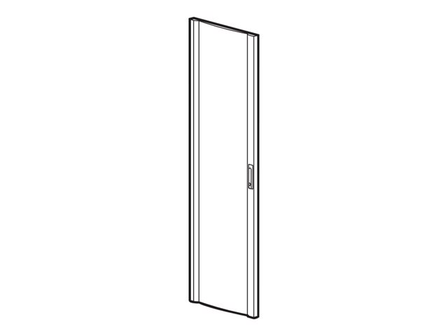 APC NetShelter SX - rack front door (curved, vented) - 42U