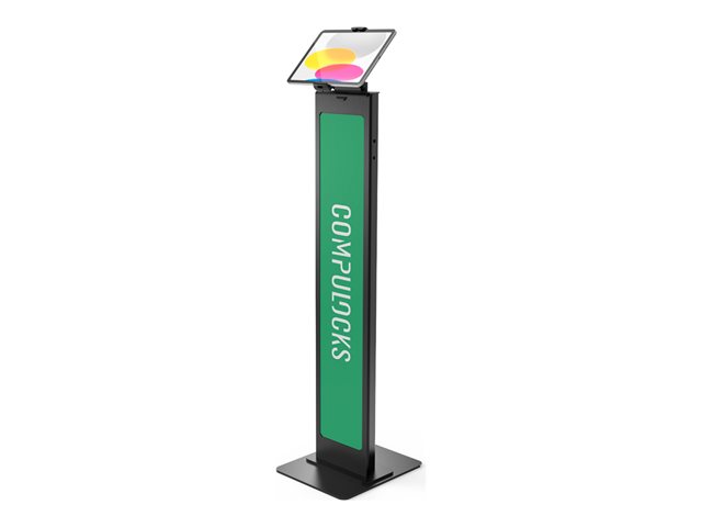 Compulocks Universal Tablet Cling Brandable Floor Stand stand - for tablet - black