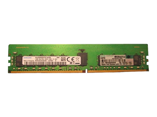 HPE SmartMemory - DDR4 - module - 16 GB - DIMM 288-pin - 2933 MHz / PC4-23400 - CL21 - 1.2 V - registered - ECC