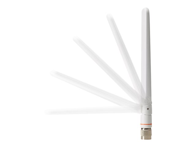 2.4 GHZ 2DBI/5 GHZ 4 DBI DIPOLE ANT. WHITE RP-TNC