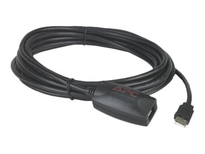 NetBotz USB Latching Repeater Cable, Plenum - 5m