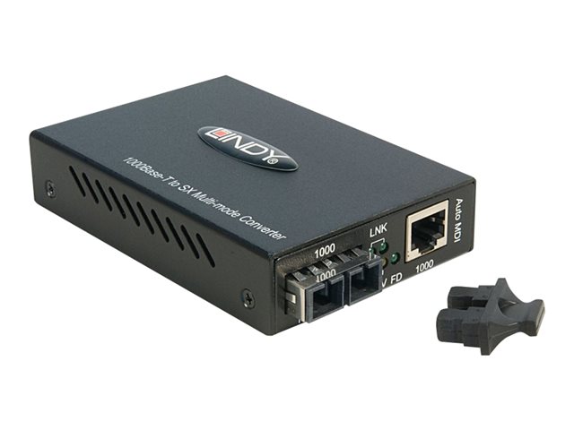SC MULTIMODE MEDIA CONVERTOR RJ45 1000-T TO 1000SX DUPLEX