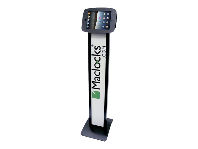 Compulocks Space BrandMe iPad 12.9" Floor Stand Black kiosk - Anti-Theft - for tablet - black