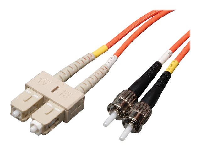 Eaton Tripp Lite Series Duplex Multimode 62.5/125 Fiber Patch Cable (SC/ST), 1M (3 ft.) - patch cable - 0.9 m
