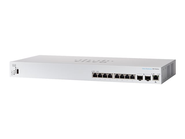 CBS350 MANAGED 8-PORT 10GE 2X10G SFP+ SHARED