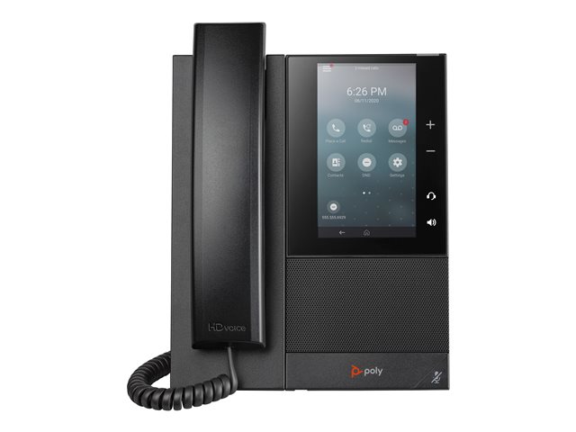 HP Poly CCX 505 - For Microsoft Teams - VoIP phone - SIP, SDP, RTCP, RTP, SRTP