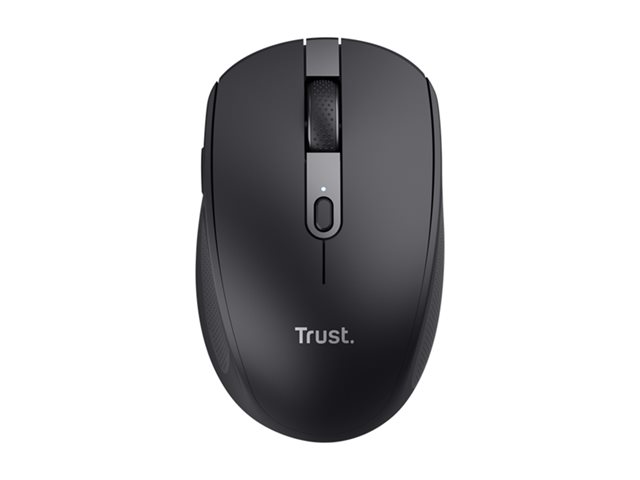 Trust Ozaa - mouse - multi-device - Bluetooth, 2.4 GHz - black