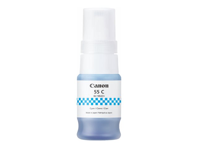 Canon GI 55 C - 40 ml - cyan - original - ink refill - for MAXIFY GX1050, GX2050