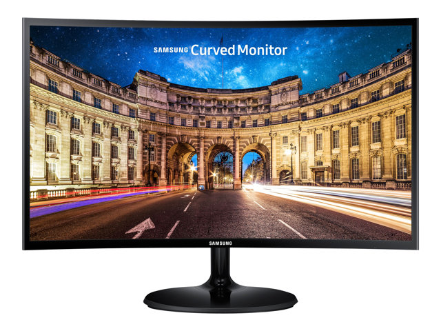 Samsung C27F390FHU - CF390 Series - LED monitor - curved - Full HD (1080p) - 27"