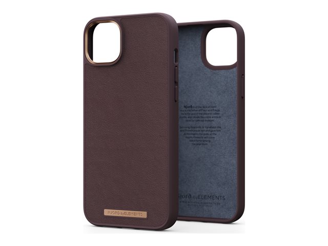 NJORD GENUINE LEATHER CASE IPHONE 14 BROWN