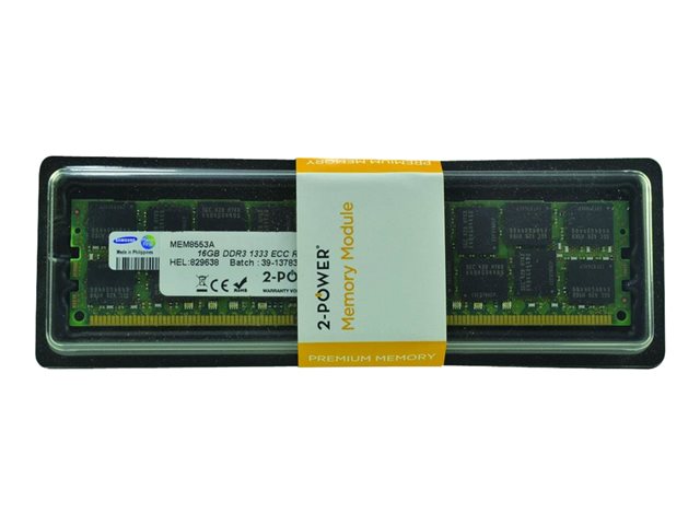 2-Power - DDR3L - module - 16 GB - DIMM 240-pin - 1333 MHz / PC3L-10600 - registered