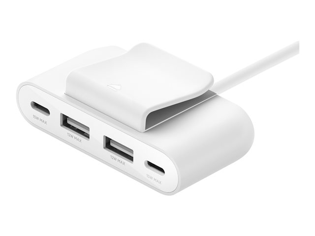 Belkin BoostCharge charging strip - 2 x USB-C, 2 x USB