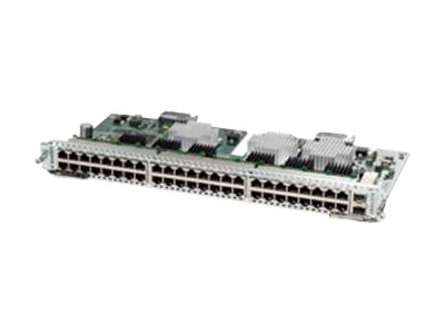 Cisco Enhanced EtherSwitch Service Module Entry Level - Switch - Managed - 48 x 10/100 + 2 x SFP - plug-in module - remanufactured - for Cisco 2921, 2951, 3925, 3945, Catalyst 2960-48, 3560E-48