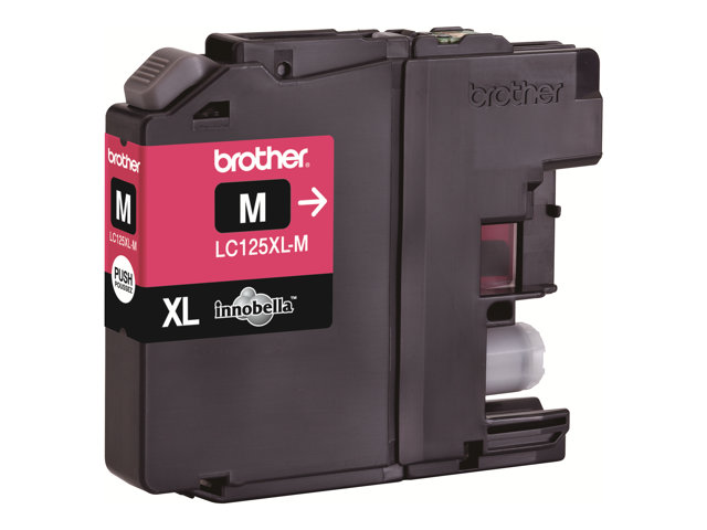 Brother LC125XLM - Super High Yield - magenta - original - blister - ink cartridge - for Brother DCP-J4110DW, MFC-J4410DW, MFC-J4510DW, MFC-J6520DW, MFC-J6720DW, MFC-J6920DW