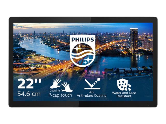 Philips B Line 222B1TFL - LED monitor - Full HD (1080p) - 22"