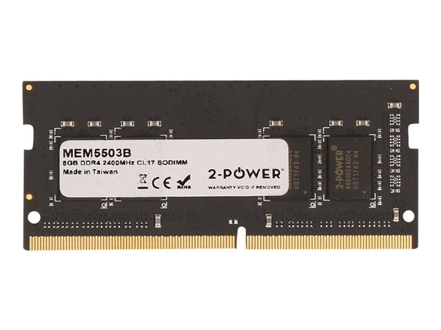 2-Power - DDR4 - 8 GB - SO-DIMM 260-pin - 2400 MHz / PC4-19200 - CL17 - 1.2 V - unbuffered - non-ECC