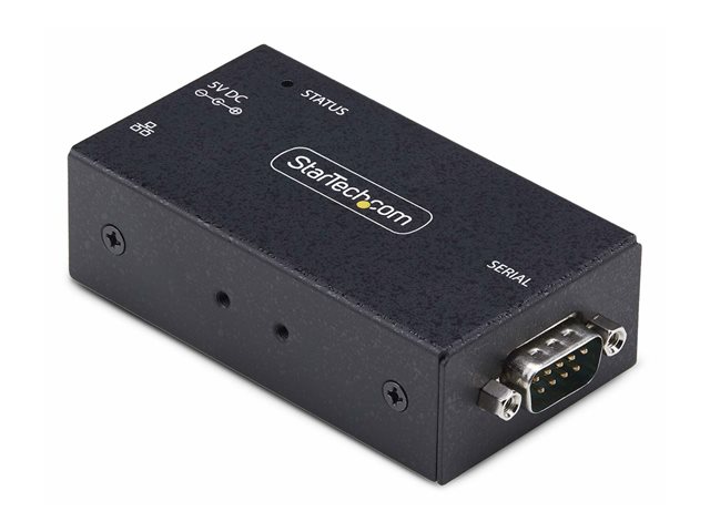 StarTech.com Serial to Ethernet Adapter, IP LAN to RS232 DB9 Converter - device server - TAA Compliant