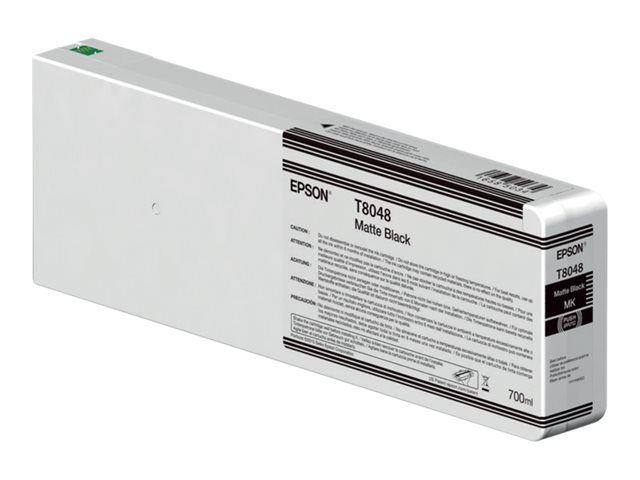 Epson Ink Cartridges, UltraChrome HDX, Singlepack, 1 x 700.0 ml Matte Black