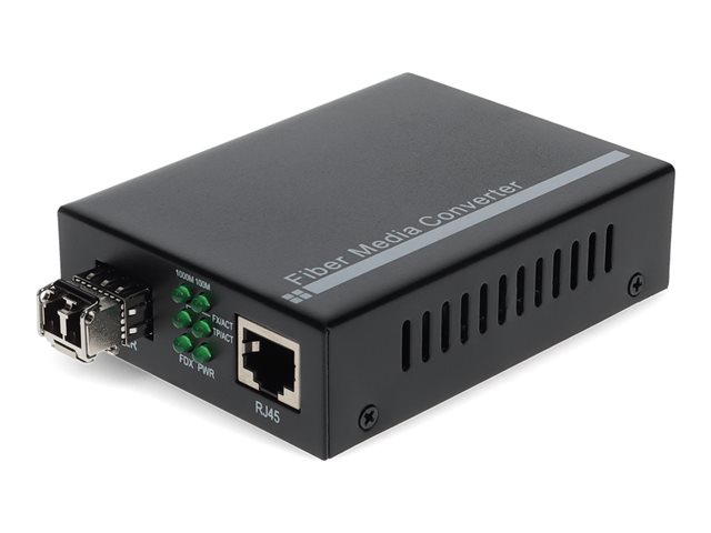 AddOn - Fibre media converter - 1GbE - 10Base-T, 1000Base-SX, 1000Base-TX, 100Base-TX - RJ-45 / LC multi-mode - up to 550 m - 850 nm
