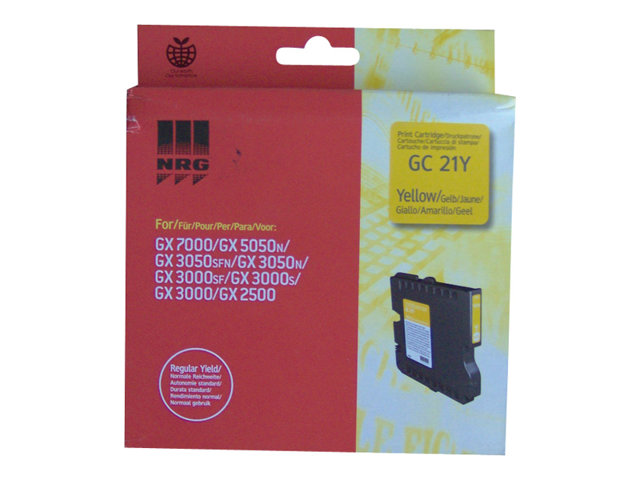 RICOH GC21Y GEL CTG YELLOW 405535